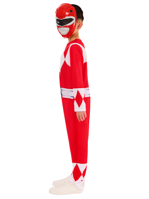 POWER RANGER Mighty Morphin Kinderkostüm Größe S(122-128cm)