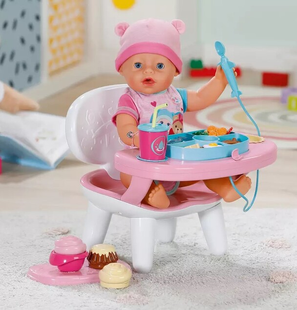 Zapf Creation BABY Born Jedálenská stolička so zvukmi