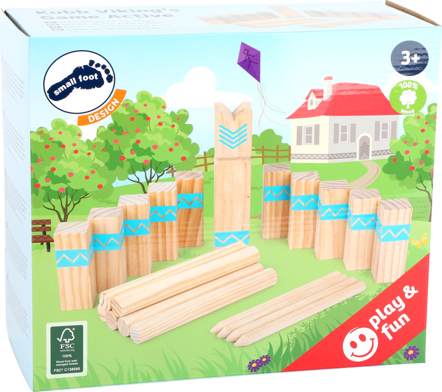 Small Foot Vikingské kocky Kubb