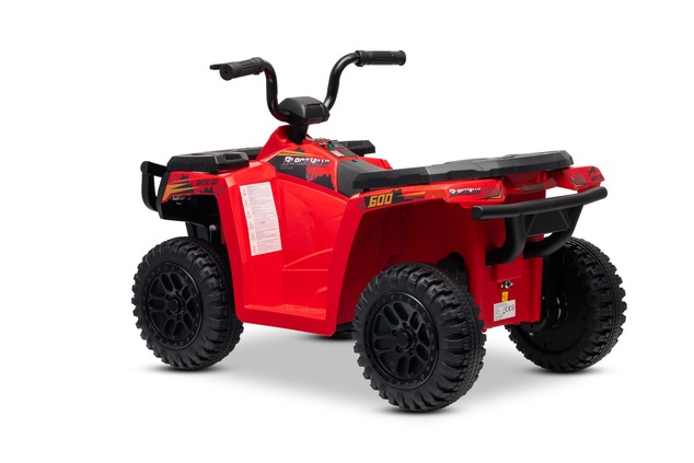 Licencovaná elektrická štvorkolka Arctic Cat 12V so zadným pohonom, červená, LED svetlá, L