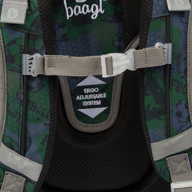 Rucsac școlar BAAGL Ergo Futbal