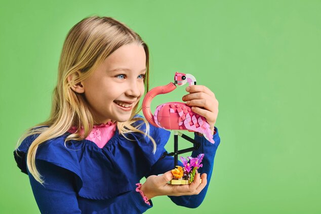 LEGO® Creator 3 v 1 31170 Divoké zvieratá: Ružový plameniak