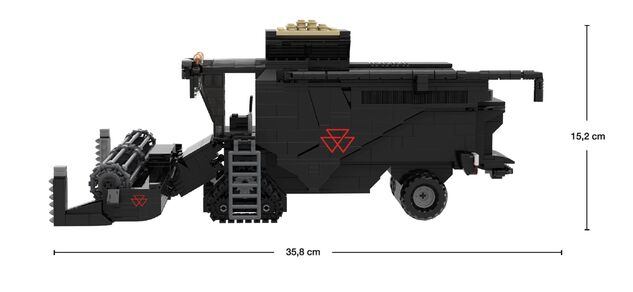 BRIXIES Plus 222.760 Massey Ferguson Ideal - kombajn, 807 k