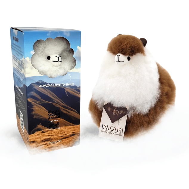 INKARI Plyšová hračka Alpaca Small Macchiato 23cm