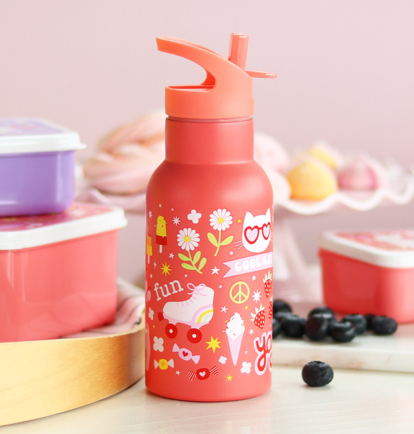 A Little Lovely Company - nerezová fľaša na pitie, 350 ml - zábava