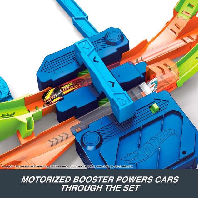 Mattel Hot Wheels Stunt-Tracks Hypersphere Crash