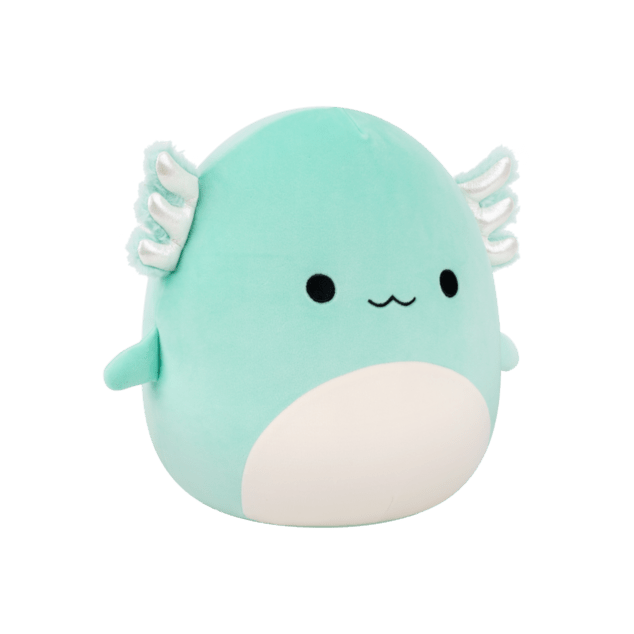 SQUISHMALLOWS Tyrkysový axolotl - Anastasia, 30 cm