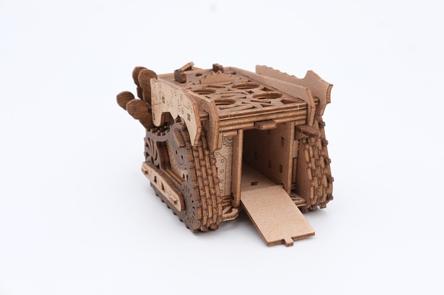 EscapeWelt Drevený hlavolam Space Rover
