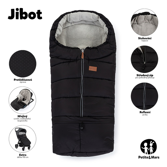 PETITE&amp;MARS Fusak nastavitelný 3v1 Jibot Dusty Pink