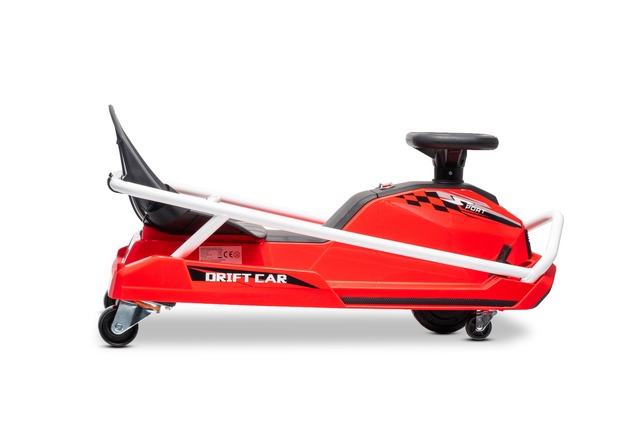 Beneo Motors Drift Kart 24V, rosso, 300W Motore Brushless, Batteria al Litio,