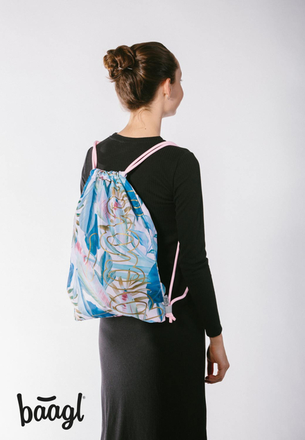 BAAGL SADA 3 Skate Leafs: Rucksack, Waschbeutel, Tasche