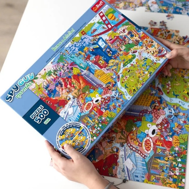 Trefl Puzzle Kollektion Spy Guy Lost: USA 500 Teile