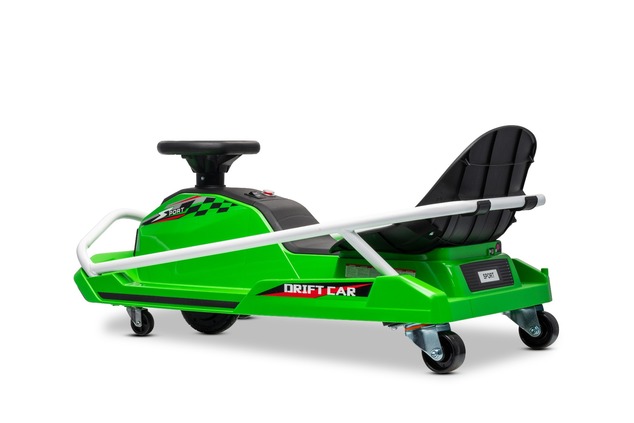 Beneo Motors Go-Kart da drift 24V, verde, 300W Motore Brushless, Batteria al litio, D