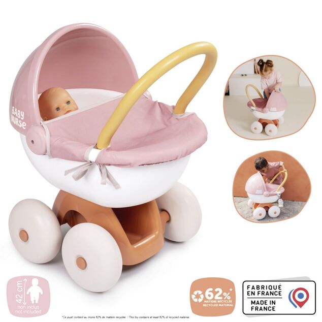 Smoby Baby Nurse Kočík hlboký pre bábiky PRAM