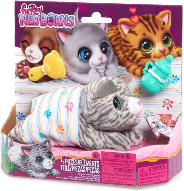Orbico FurReal Newborns Interaktive Plüschkatze