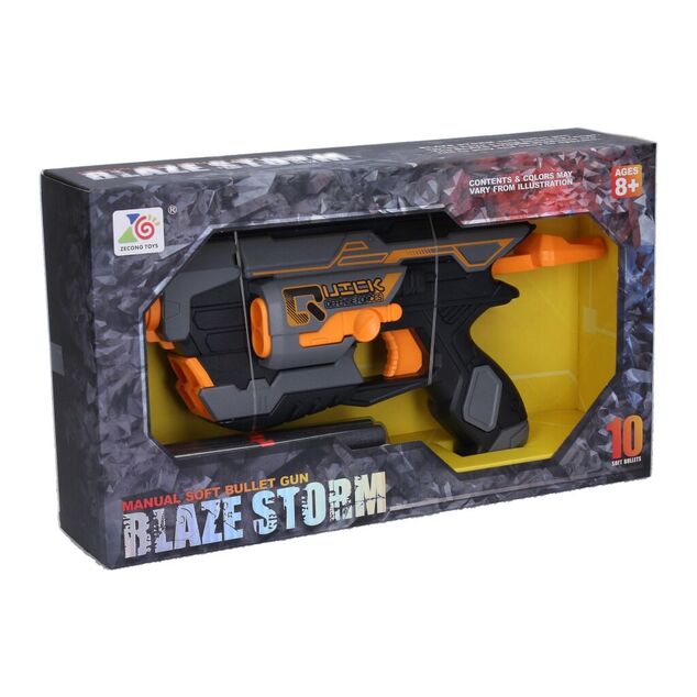 Pištol Quick s penovými nábojmi 28,5 cm