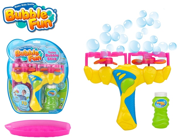 Bubble Fun Bublifuk Double Twinjet s náplňou 118 ml