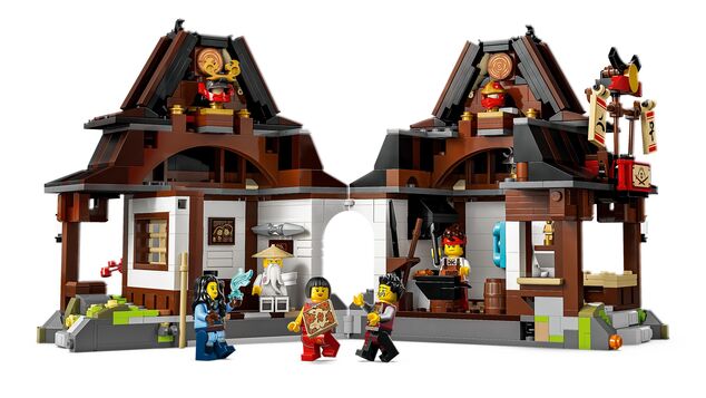 LEGO® NINJAGO 71858 Kováreň Štyri zbrane: 15 rokov NINJAGO