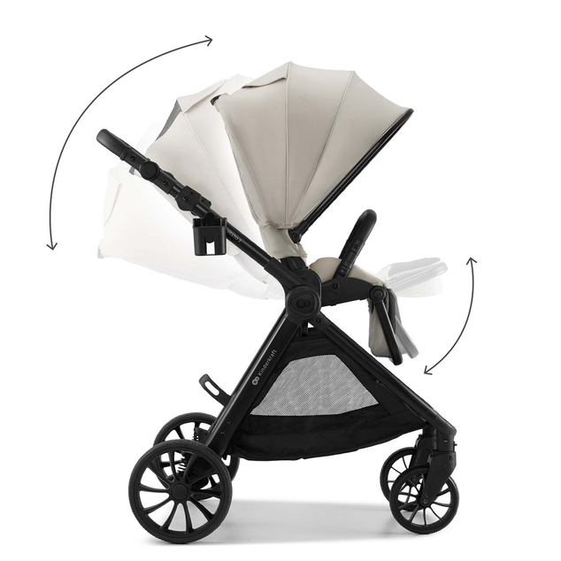 KINDERKRAFT Kombikinderwagen Vesto 2 3in1 Beige