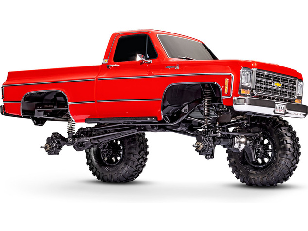 Traxxas TRX-4 Chevrolet K10 1979 1:10 RTR strieborný
