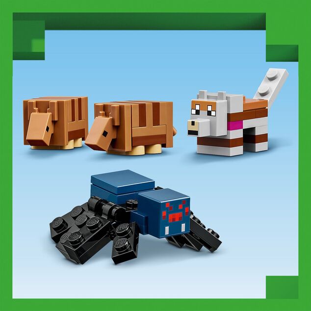 LEGO® Minecraft®  21269 Výprava do bane a pásovec