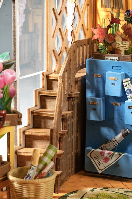 RoboTime 3D Puzzle Haltestelle Gartenhaus (Holz)