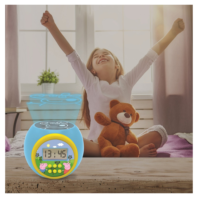 Lexibook Budík s projektorom Peppa Pig