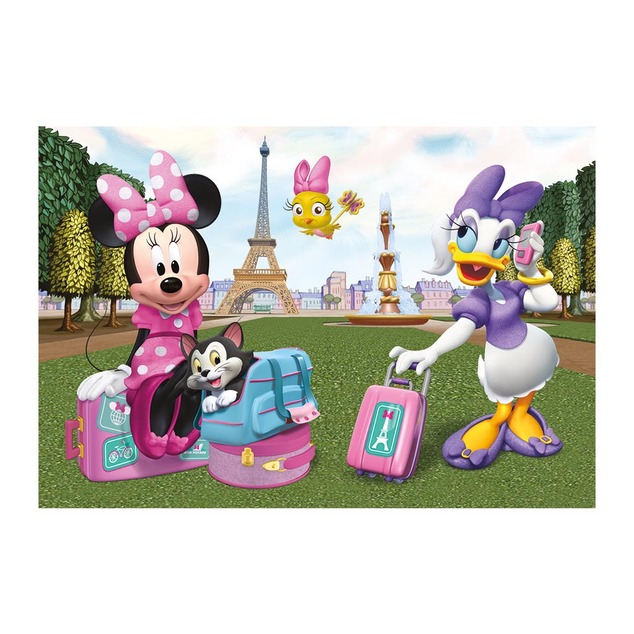 Dino MINNIE V Paríži 24 Puzzle