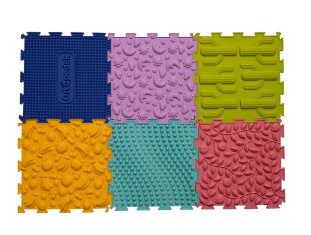 Ortopedek - tapis sensoriels 6 pcs