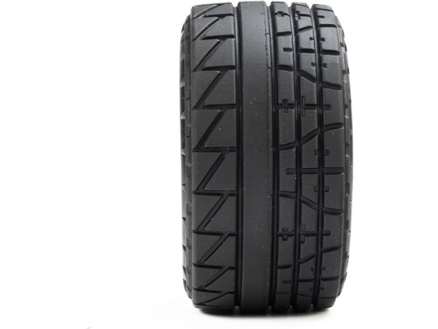Roată Pro-Line 1:16 cu anvelope Menace, disc Split Six negru 12mm (2): Arrma Mini Kraton