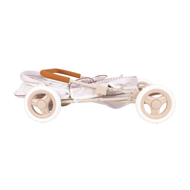 DeCuevas 85078 Klappbarer Puppenwagen mit Sonnenschirm und Tasche Verona 2024 - 60 cm