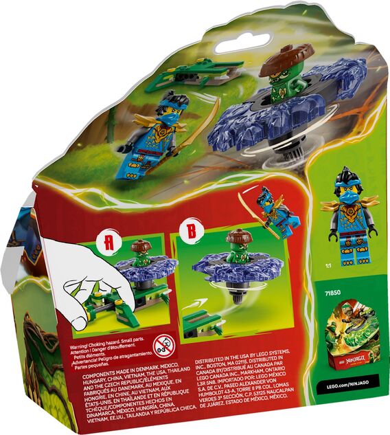 LEGO® NINJAGO 71849 Nya vs. spinner mutantnej príšery