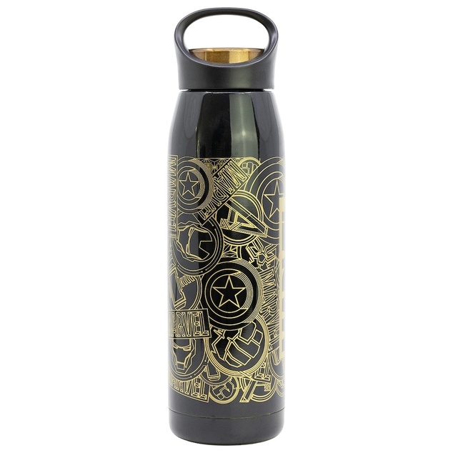 Marvel Borraccia Termica 665 ml, in acciaio inox