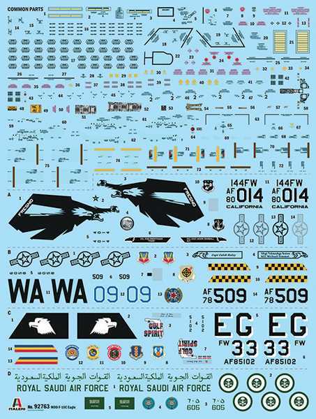 Maquette Avion 92763 - F-15C Eagle (1:48)