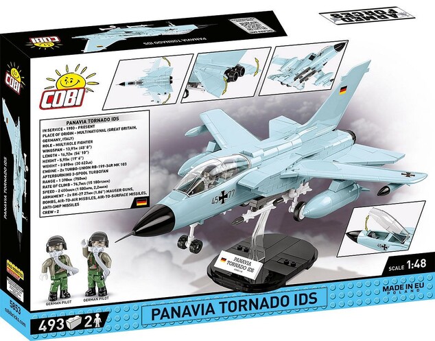 Cobi Armed Forces Panavia Tornado IDS, 1:48, 493 k, 2 f
