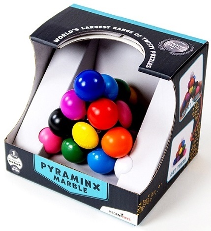 RECENTTOYS Pyraminx Marble