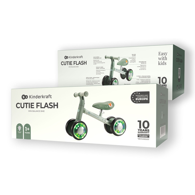 KINDERKRAFT Odrážadlo Cutie Flash Green