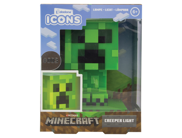 Icon Light Minecraft - Lampă Creeper