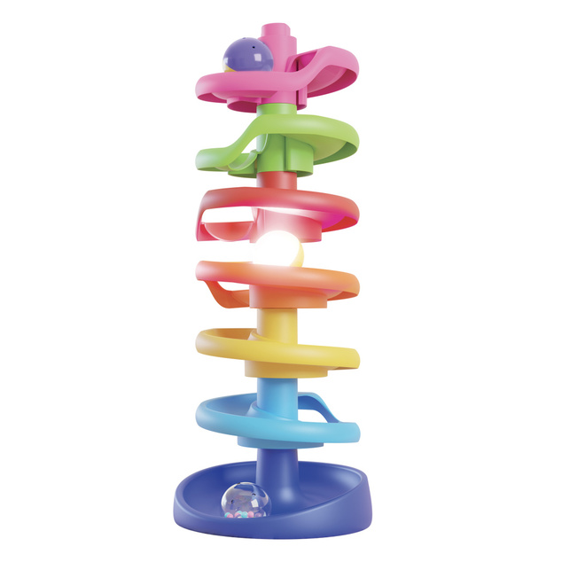 Quercetti Spiral Tower Brightball - špirálová veža pre guličky