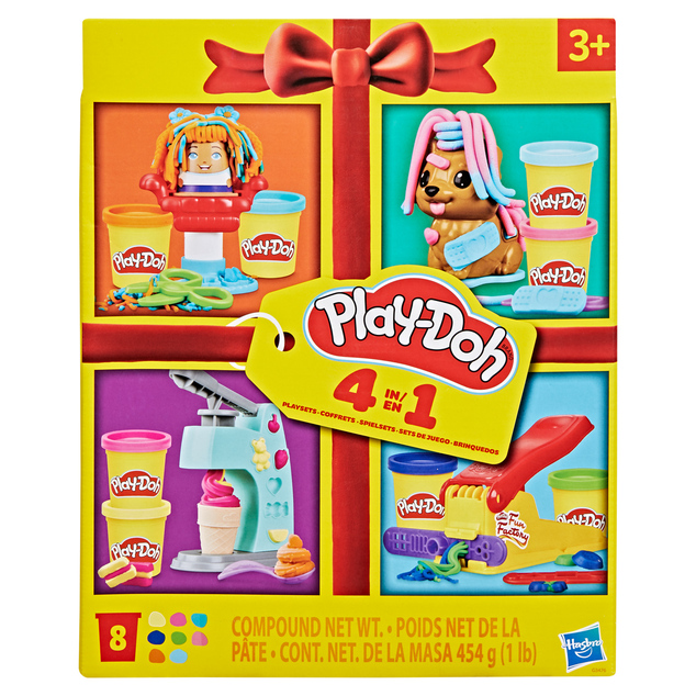 HASBRO - Play-Doh Darilni set 4 v 1
