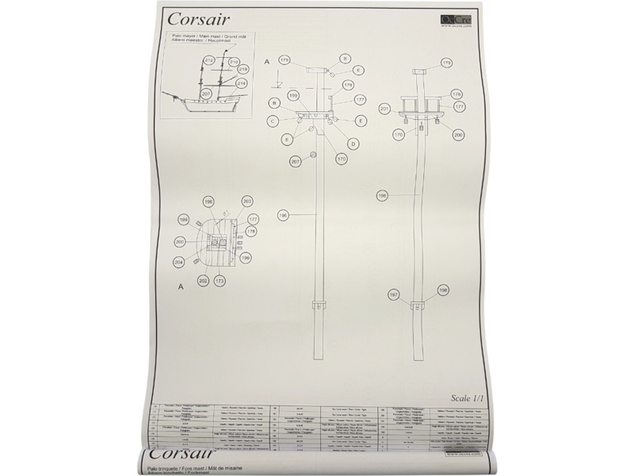 OCCRE Corsair 1:80 kit