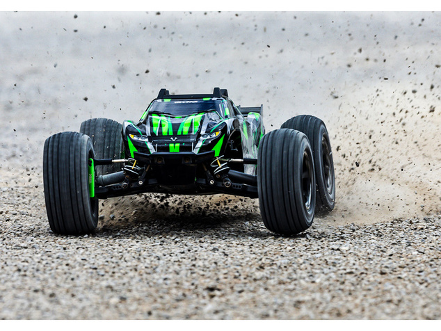 Traxxas Rustler 4x4 Ultimate VXL RTR zelený