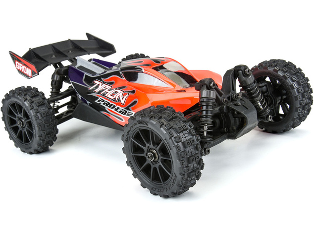 Pro-Line kolo 1.9" Badlands MX Buggy, Mach-10 disk čierny: Typhon GROM