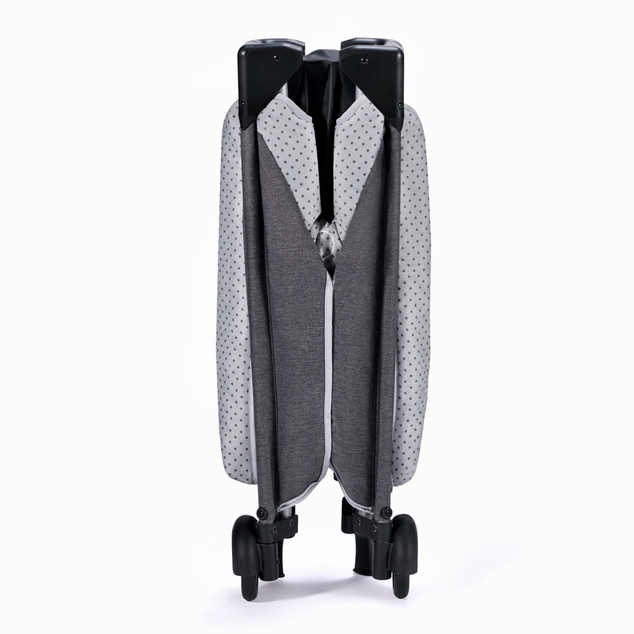 KINDERKRAFT Postieľka cestovná Leody Grey