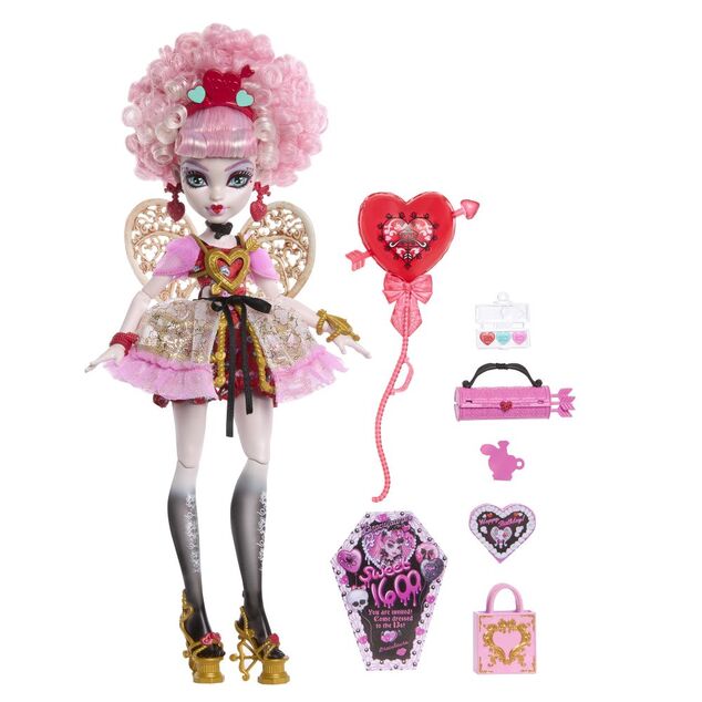 Mattel Monster High bábika Desivo sladká oslava - Cupid