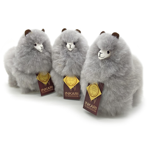 INKARI Jucărie de pluș Alpaca Small ediție limitată Wolf 23cm