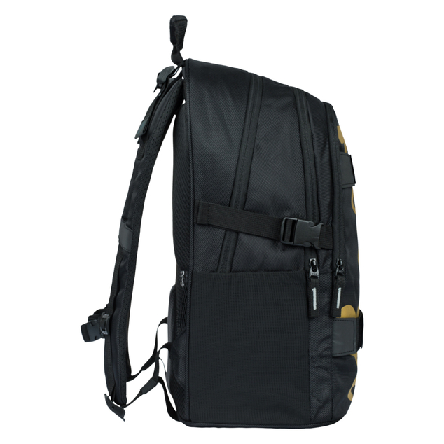 BAAGL SET 5 Skate Gold: Rucksack, Federmäppchen, Beutel, Gürteltasche, Laptop-Hülle