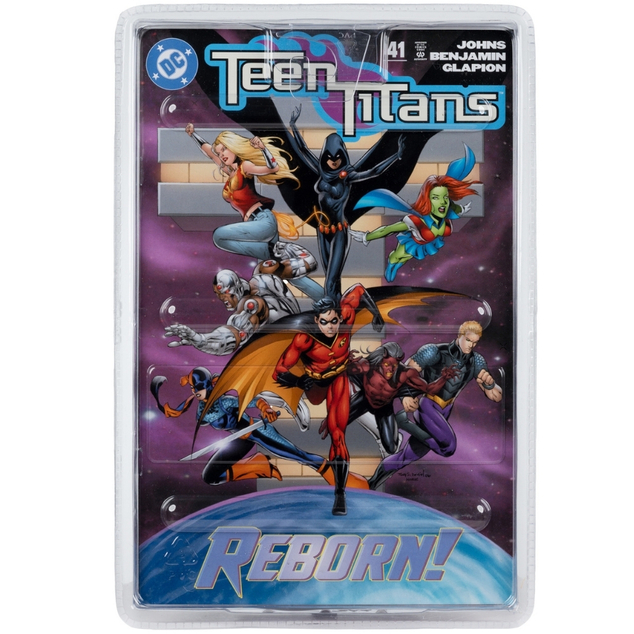 DC Direct Page Punchers Robin (Teen Titans #41) 7in Akciófigura képregénnyel McFarlane Toy