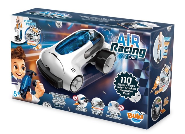 Závodné auto na stlačený vzduch
