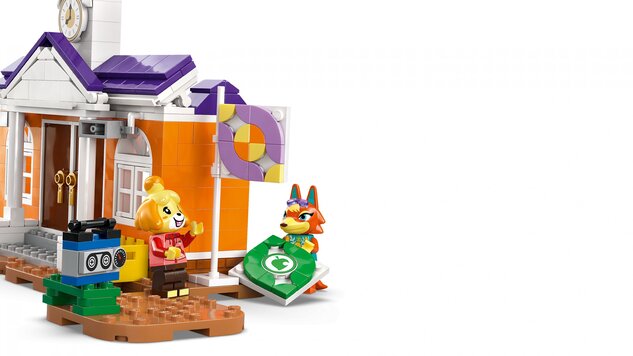LEGO® Animal Crossing™ 77052 K.K. a koncert na námestí